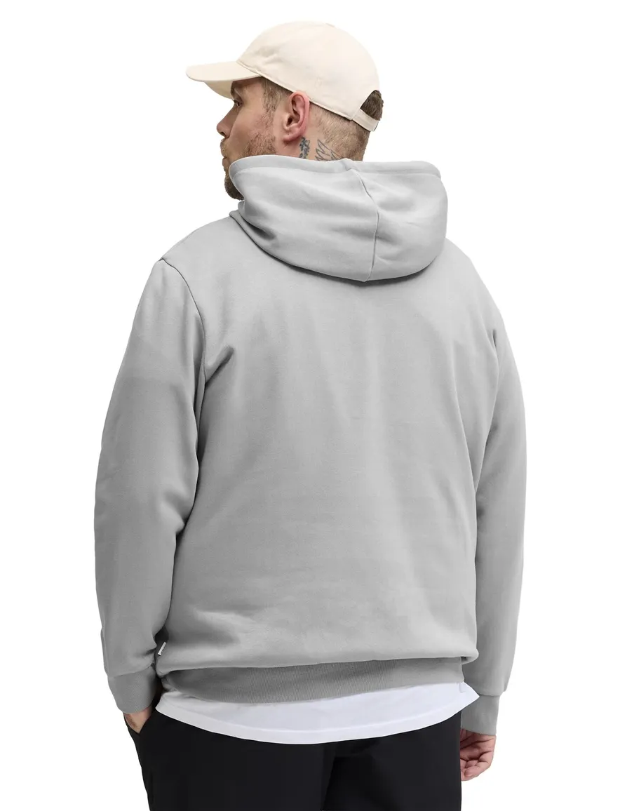 Hoodie Jack & Jones grijs Ultimate Grey/Small