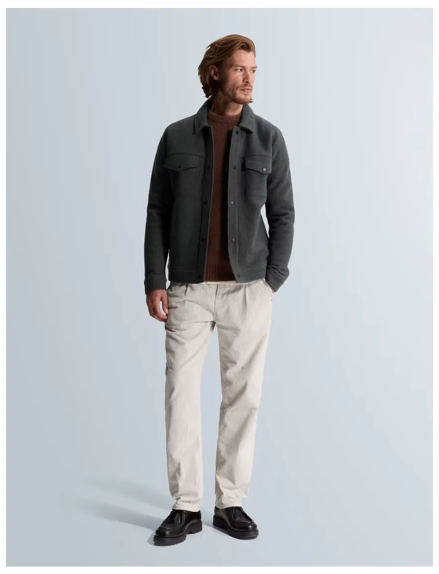 Cast Iron overshirt grijs