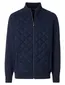 Vest Casa Moda donkerblauw gevoerd