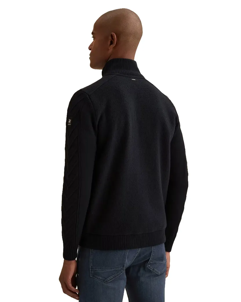 Vest PME Legend donkerblauw wol