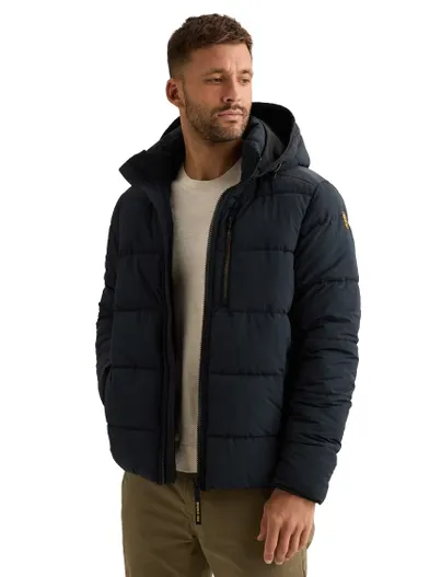 PME Legend PME Legend gewatteerde jas navy met borstzak