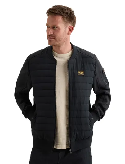PME Legend PME Legend bomberjack donkerblauw effen