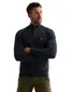 PME Legend trui half zip donkerblauw gemeleerd
