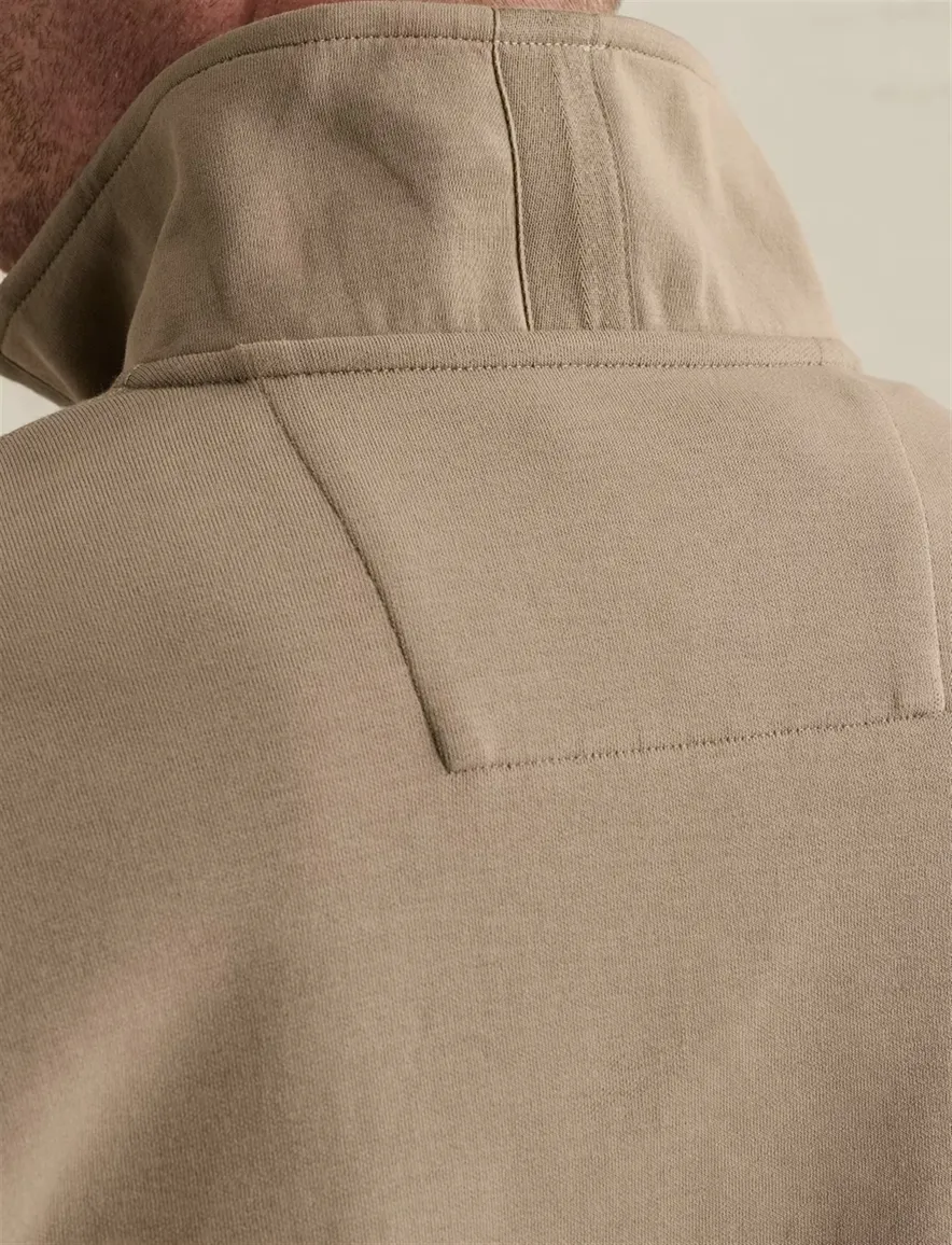 PME Legend trui half zip beige