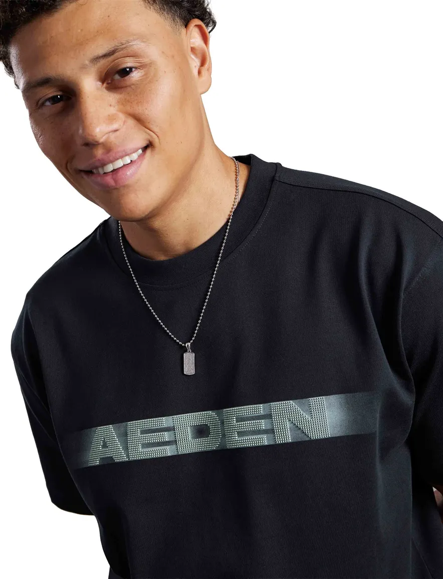 Zwart T shirt Aeden