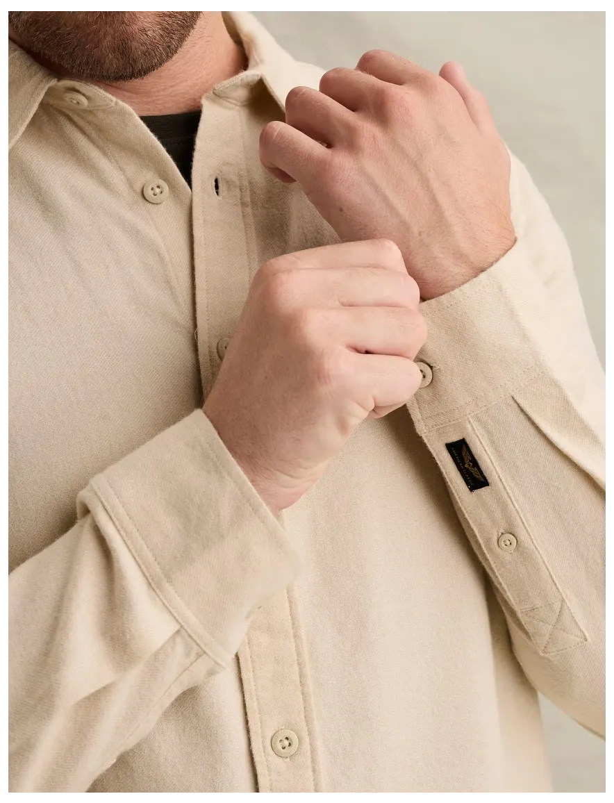 Overhemd PME Legend beige PSI2610203-Bone White