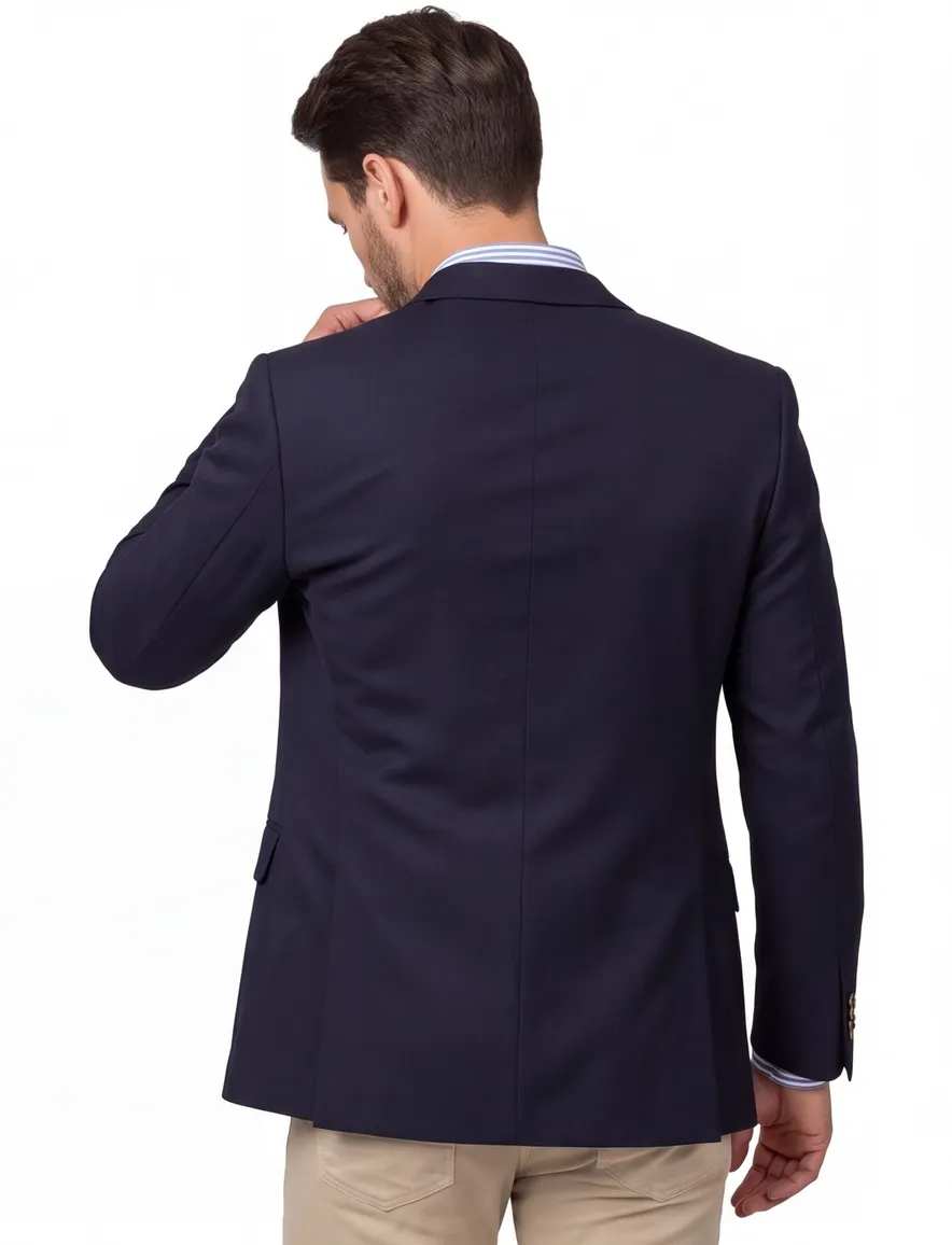 Magee Nice blazer donkerblauw wol