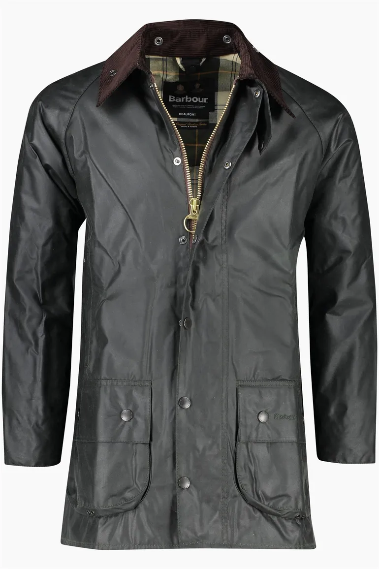 Barbour Beaufort tussenjas groen
