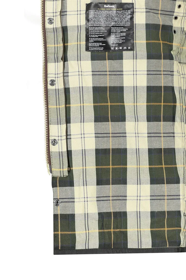 Barbour Beaufort tussenjas groen