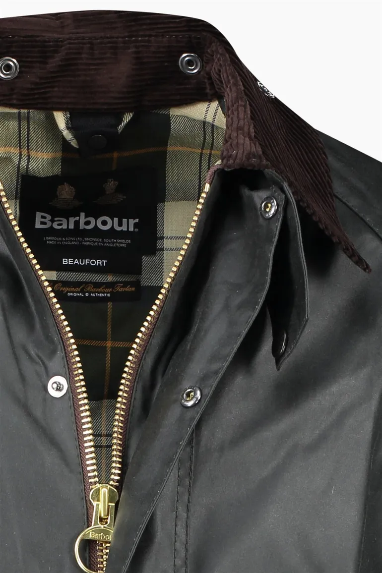 Barbour Beaufort tussenjas groen