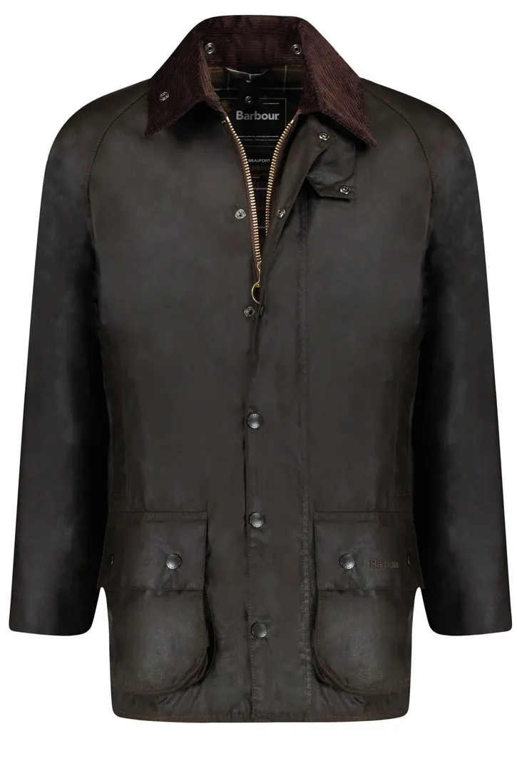 Barbour Classic Beaufort waxjas olijfgroen