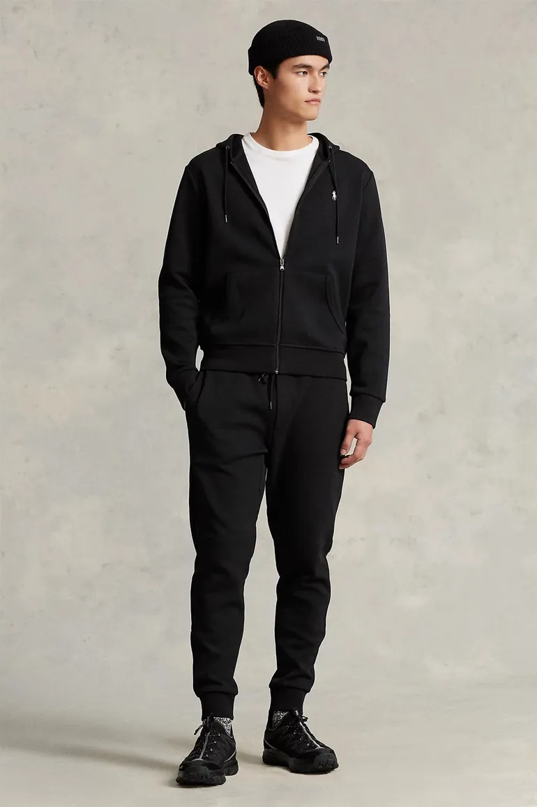 Ralph Lauren joggingbroek zwart katoen