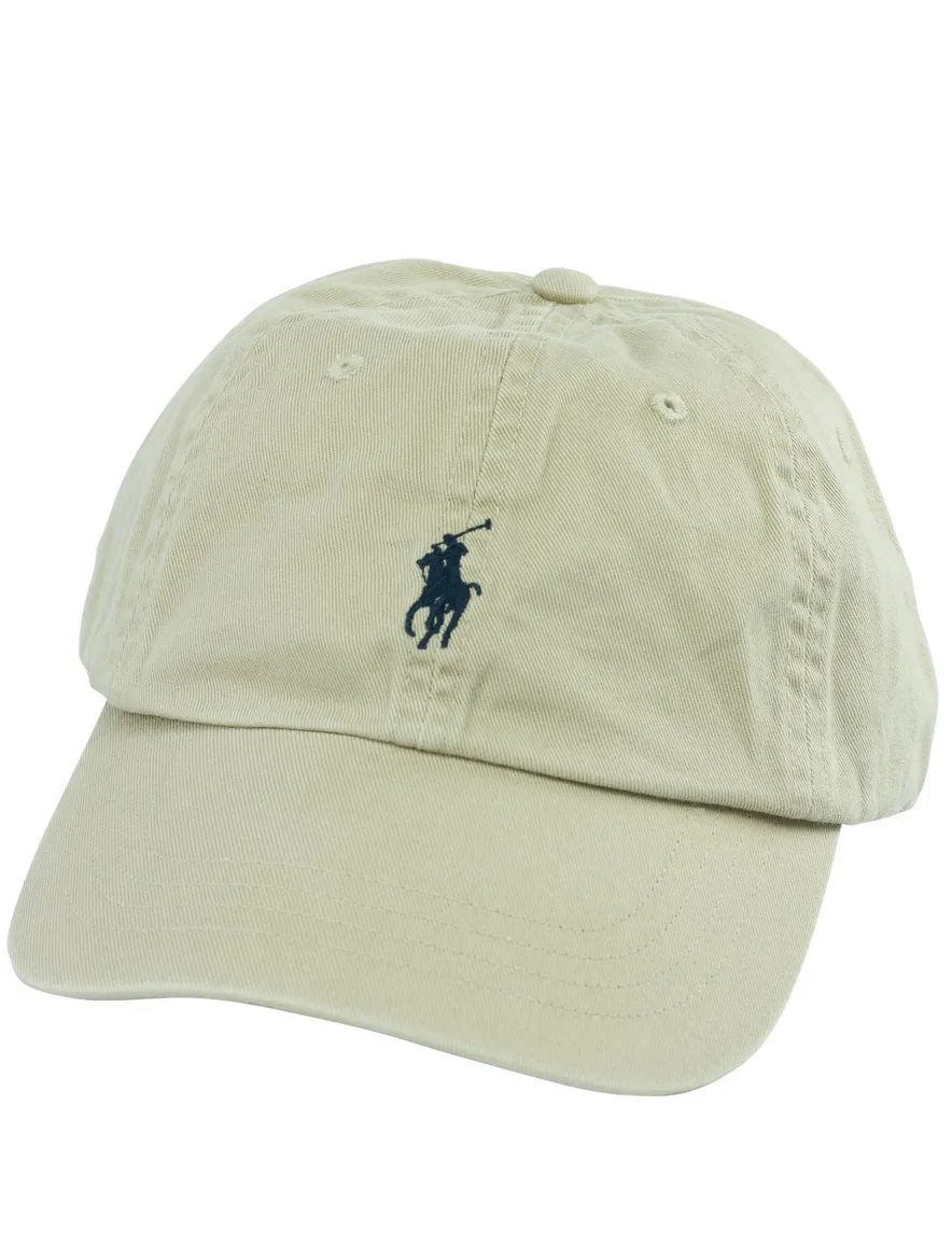 Ralph Lauren cap Nubuck vanille creme
