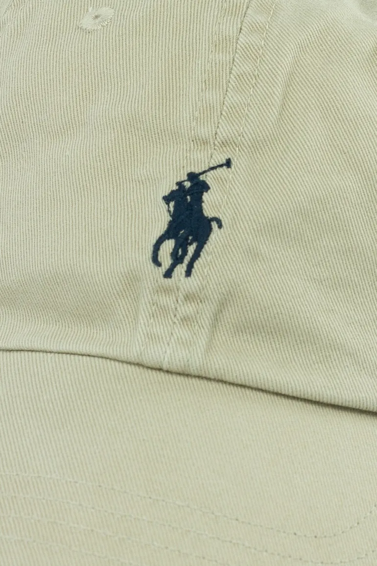 Ralph Lauren cap Nubuck vanille creme