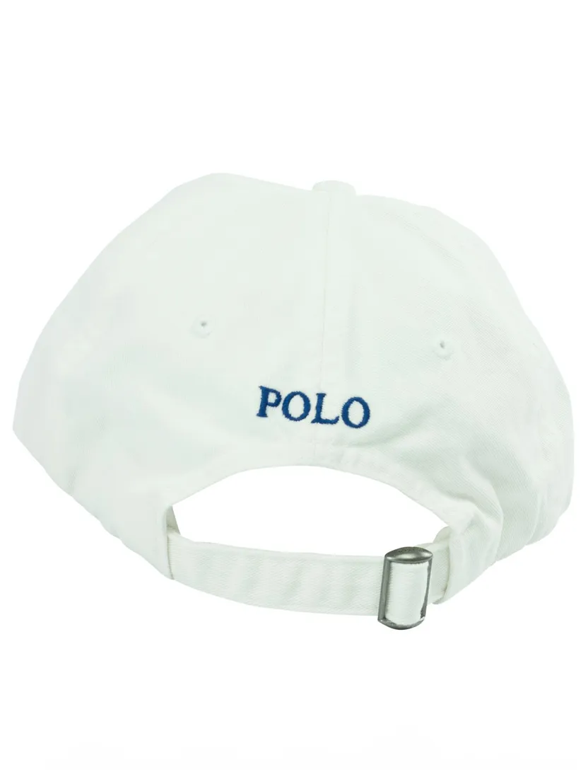 Ralph Lauren cap signaalwit blue polo detail