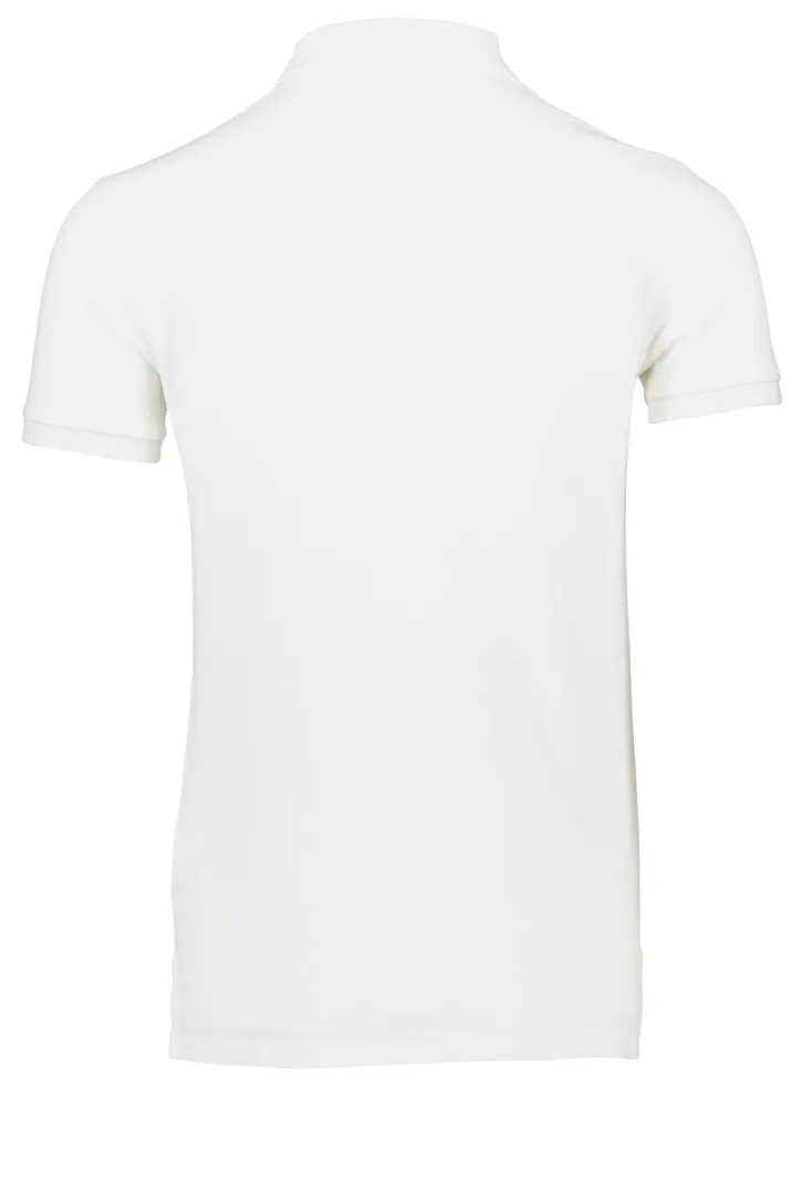 Polo Ralph Lauren polo wit effen katoen slim fit