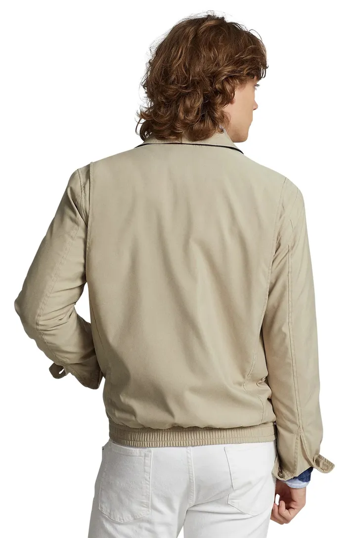 Polo Ralph Lauren tussenjas beige normale fit rits