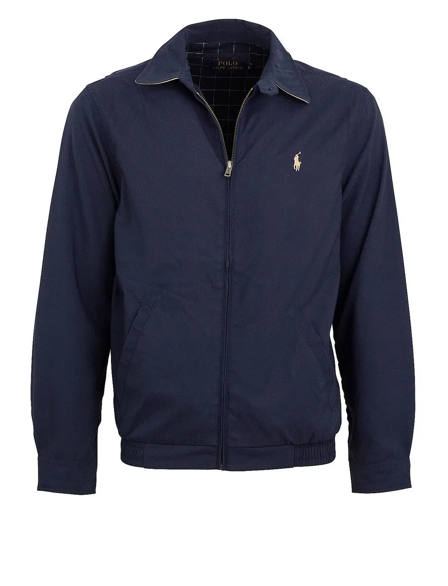 Polo Ralph Lauren tussenjas donkerblauw kort model