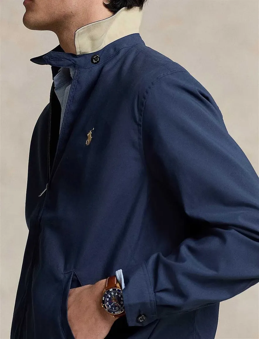 Polo Ralph Lauren tussenjas donkerblauw kort model