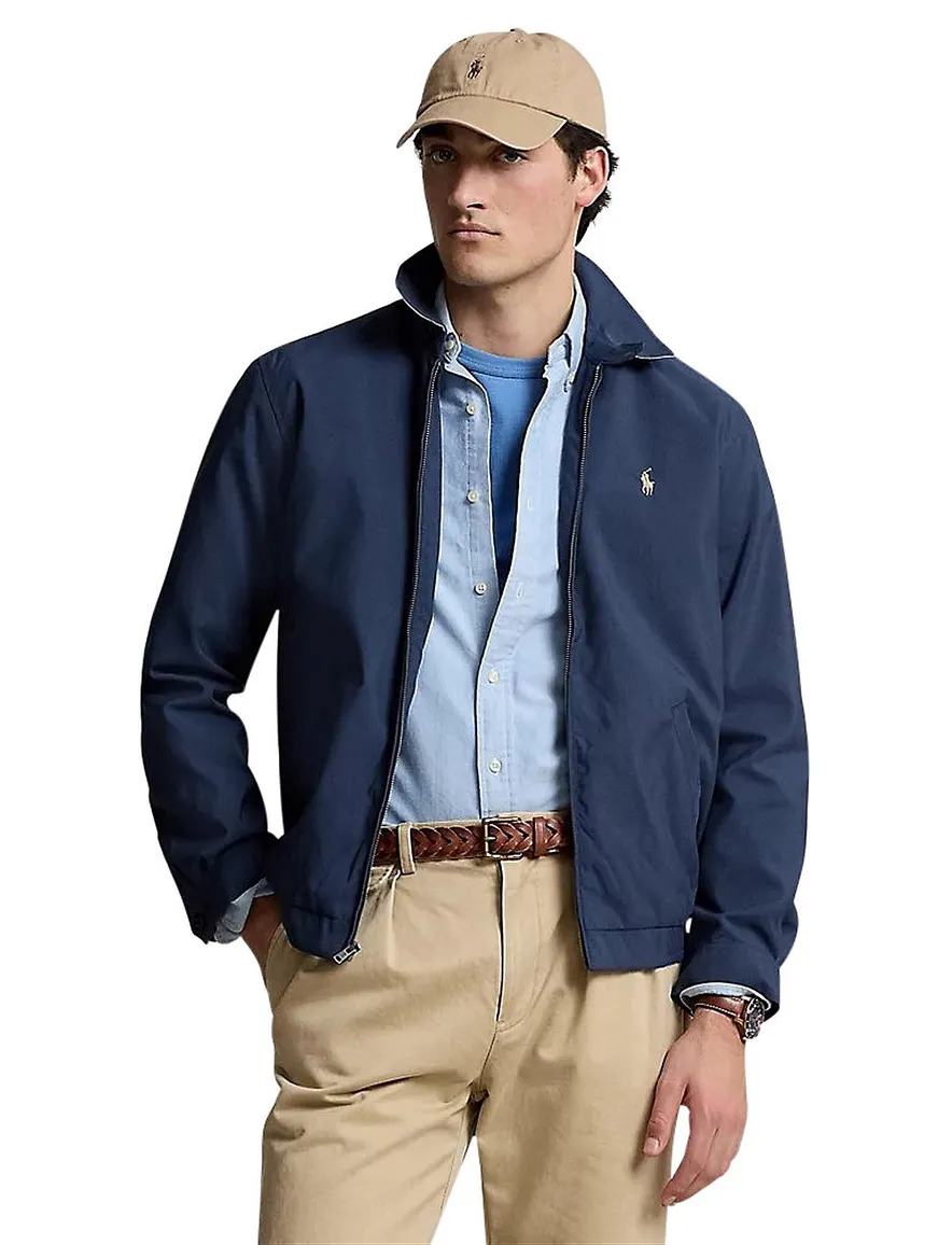 Polo Ralph Lauren tussenjas donkerblauw kort model