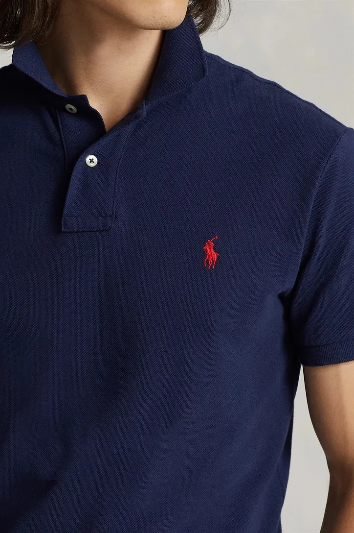 Polo Ralph Lauren polo navy uni katoen slim fit