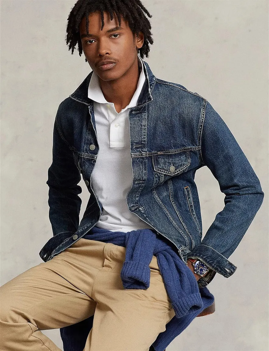 Polo Ralph Lauren polo normale fit wit effen katoen