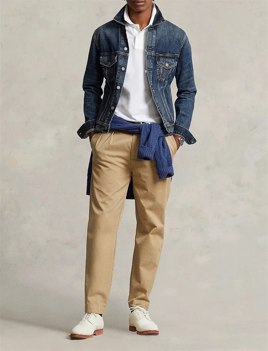 Polo Ralph Lauren polo normale fit wit effen katoen