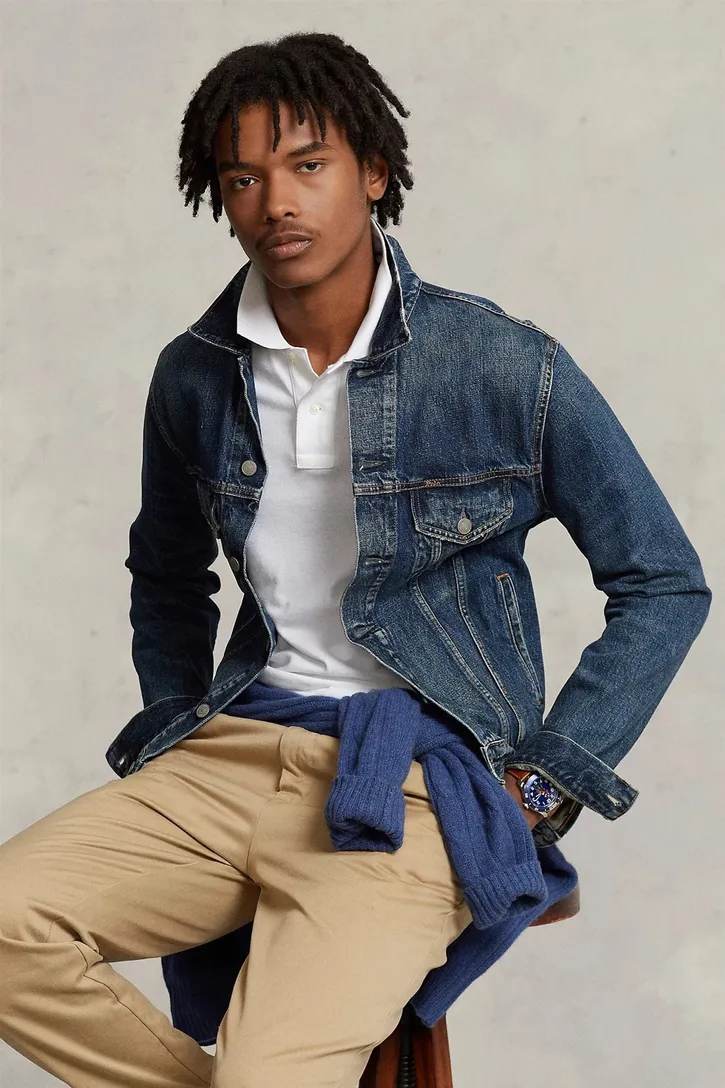 Polo Ralph Lauren polo normale fit wit effen katoen