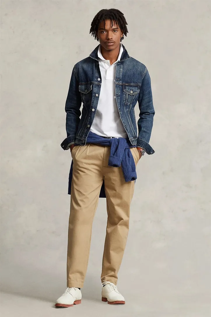 Polo Ralph Lauren polo normale fit wit effen katoen