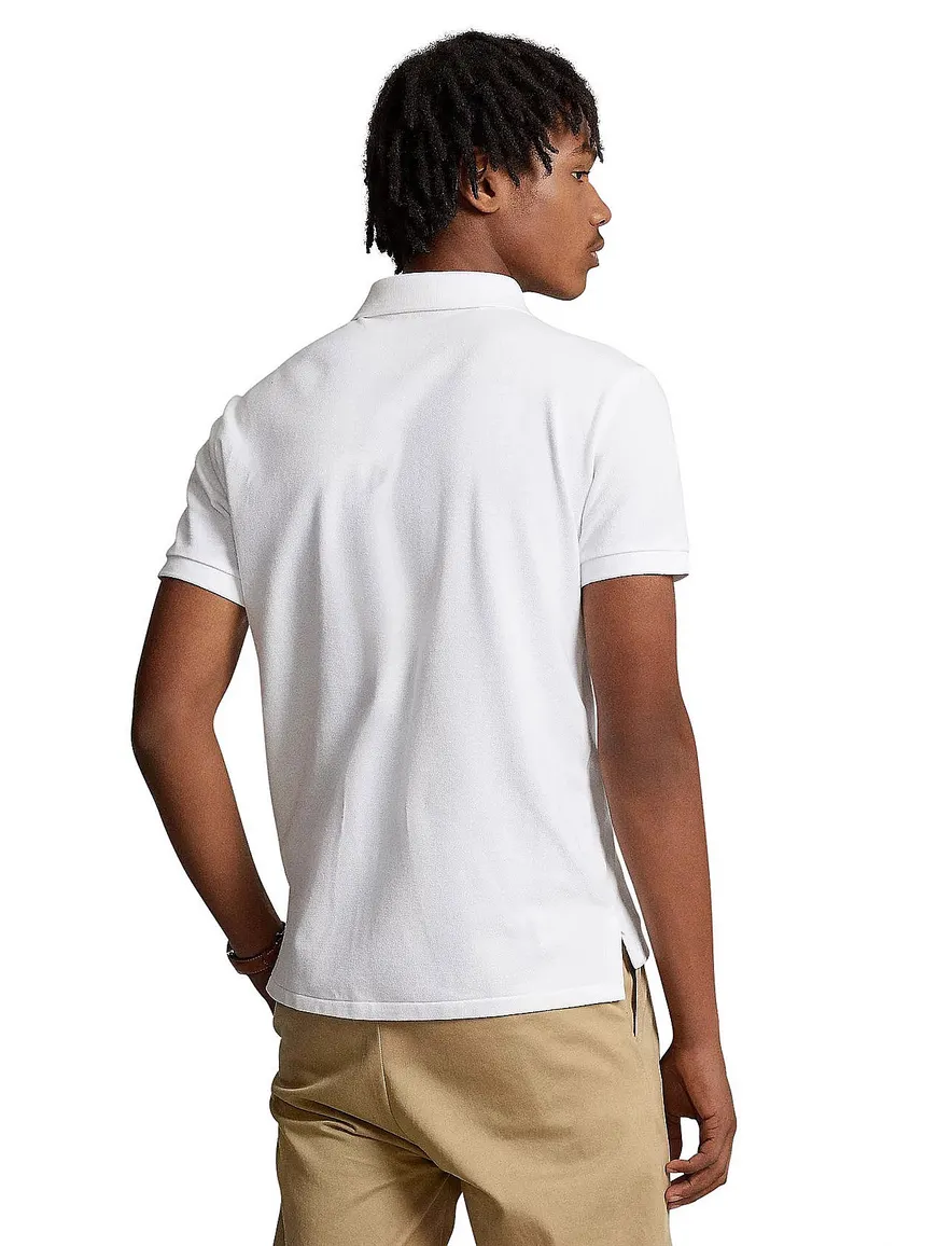 Polo Ralph Lauren polo normale fit wit effen katoen