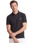 Ralph Lauren polo zwart Custom Slim Fit