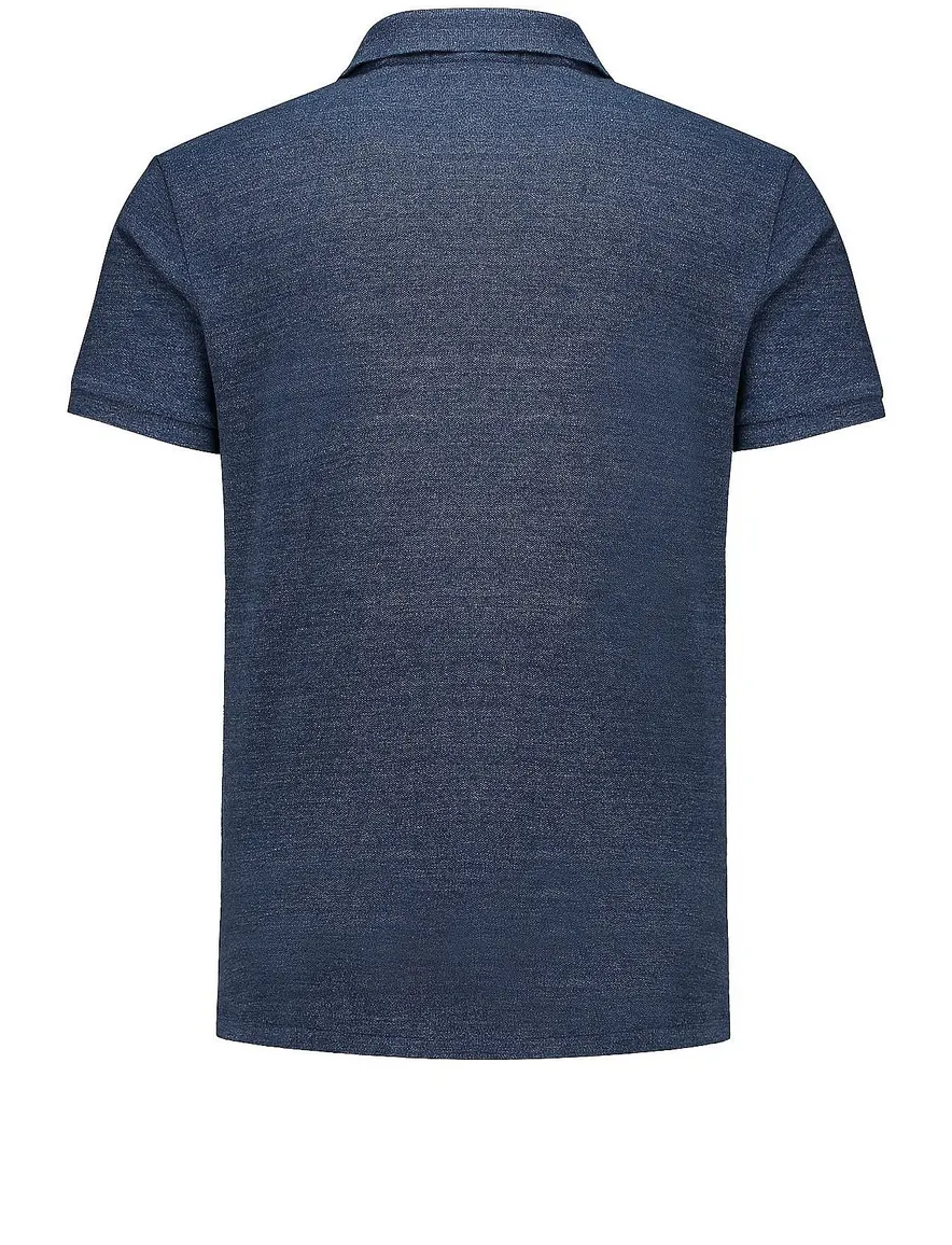 Polo Ralph Lauren polo 2 knoops normale fit blauw effen