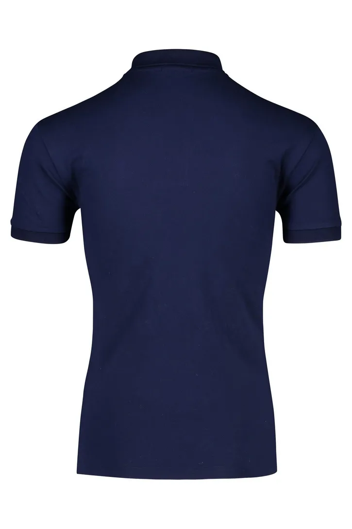 Ralph Lauren slim fit polo navy stretch