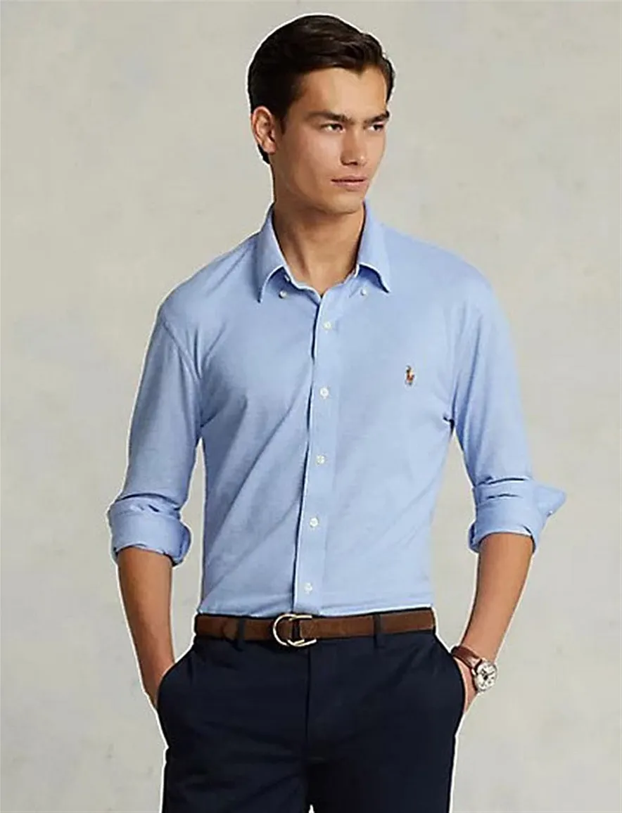 Ralph Lauren pantalon donkerblauw slim fit