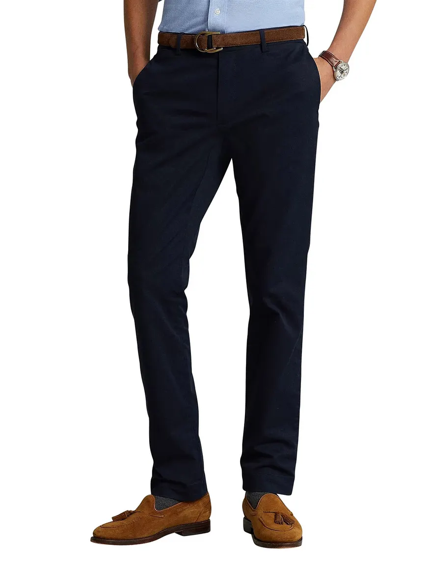 Ralph Lauren pantalon donkerblauw slim fit