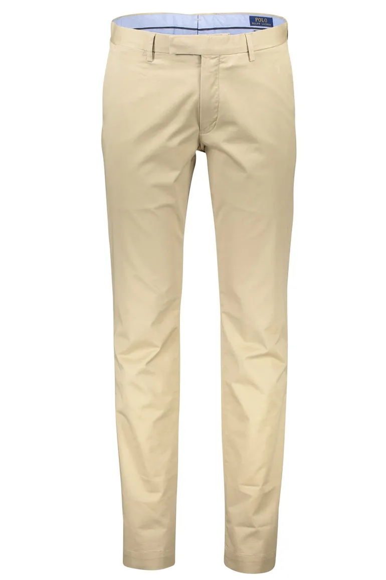 Polo Ralph Lauren katoenen broek beige effen katoen