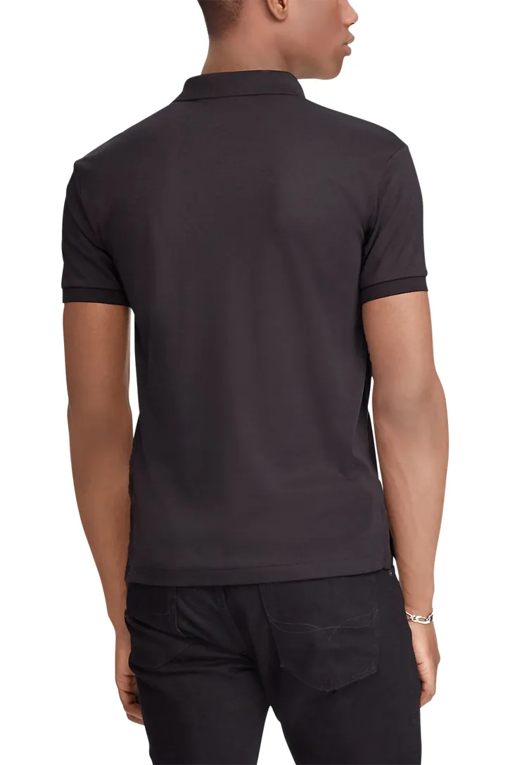 Polo Ralph Lauren polo slim fit zwart