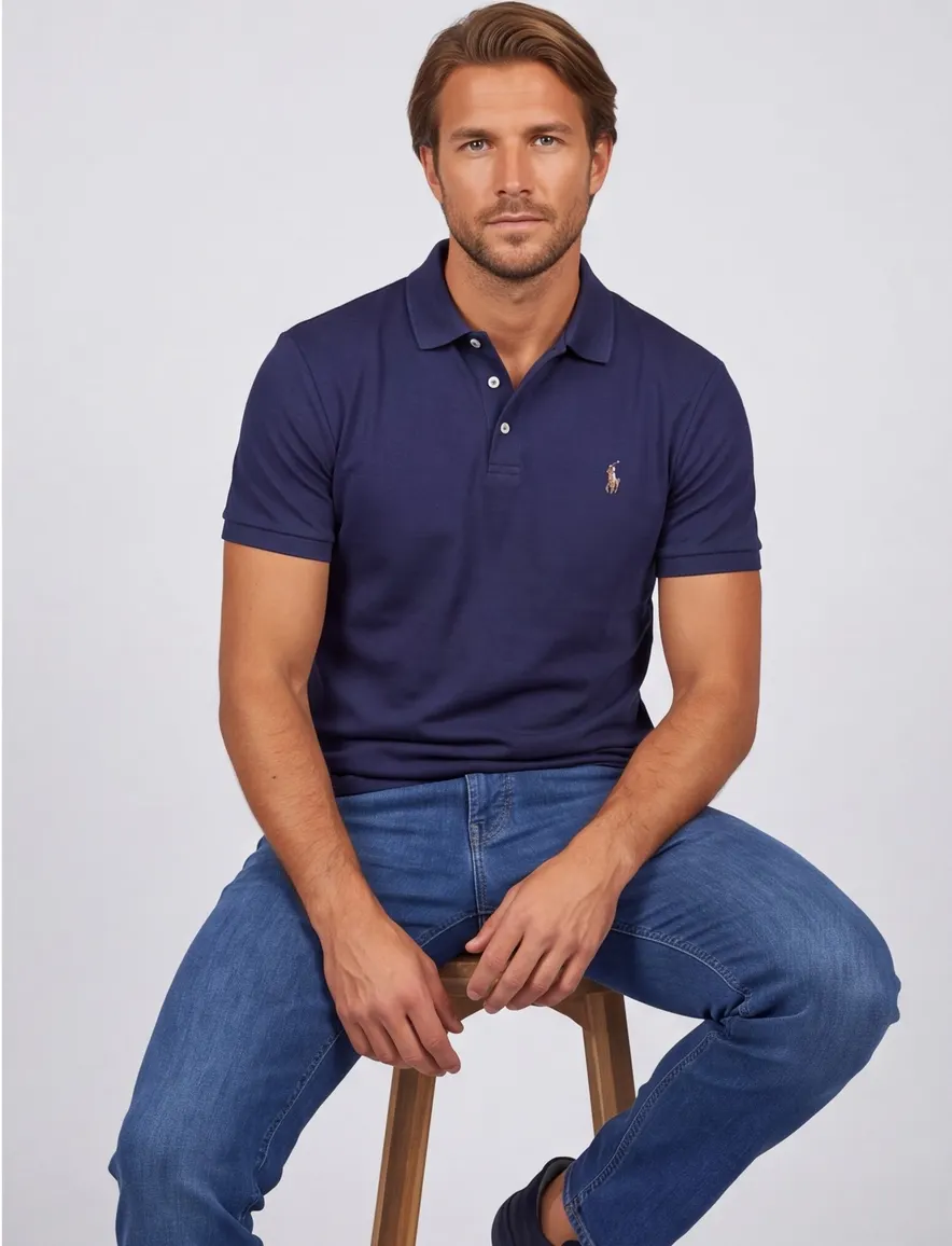 Polo Ralph Lauren polo Slim Fit navy