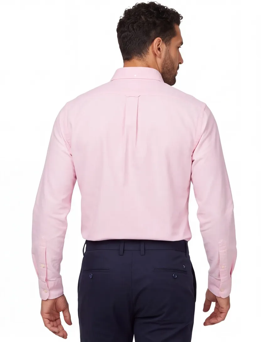 Overhemd Ralph Lauren roze button down