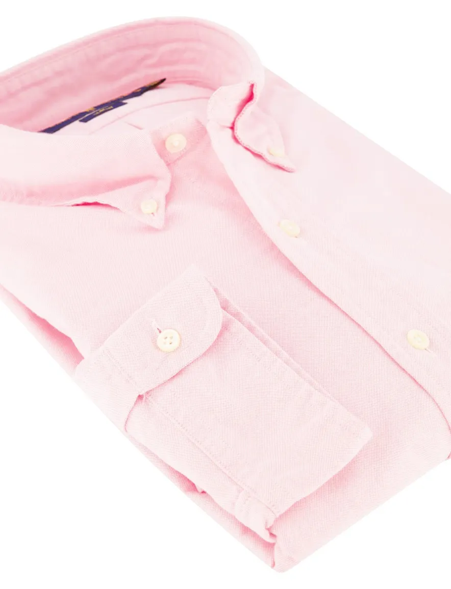 Overhemd Ralph Lauren Slim Fit lichtroze