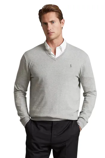 Polo Ralph Lauren Ralph Lauren trui Slim Fit v-hals katoen