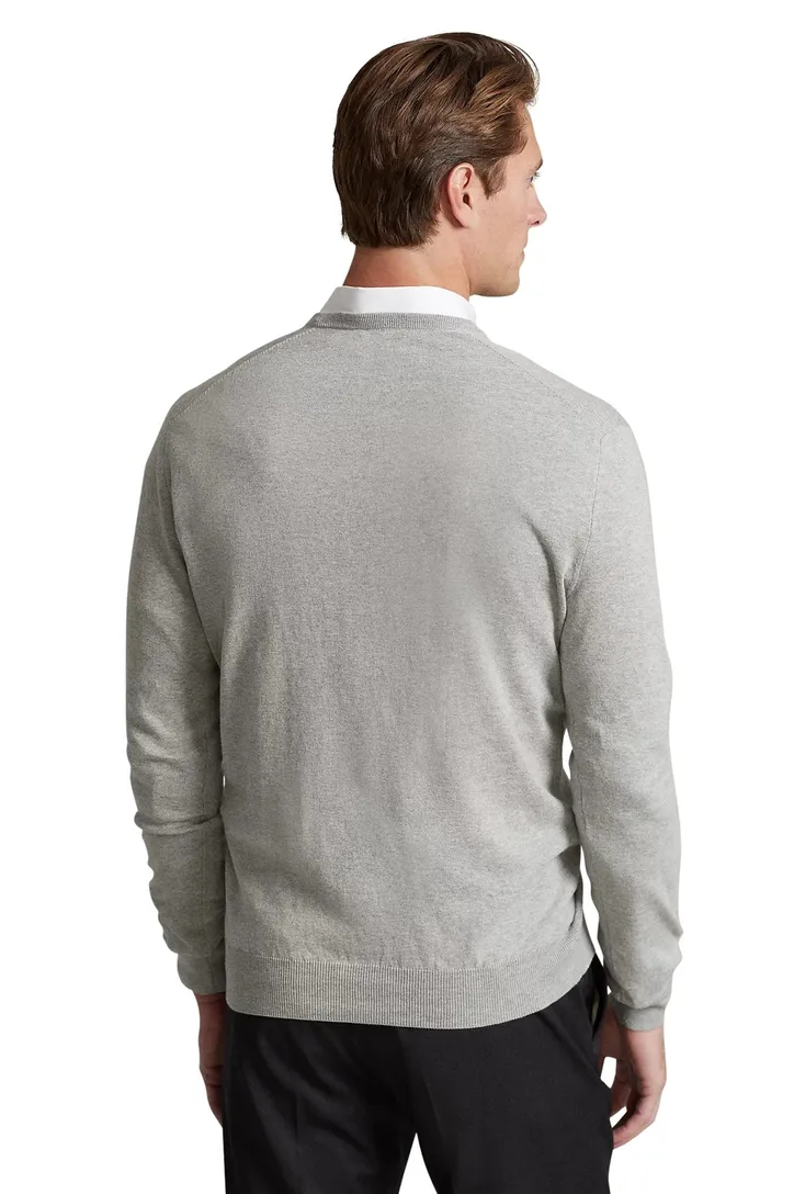 Ralph Lauren trui v-hals Slim Fit katoen