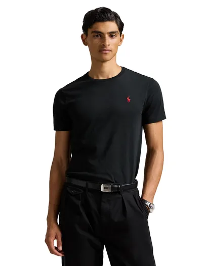 Polo Ralph Lauren Zwart t-shirt Ralph Lauren Custom Slim Fit