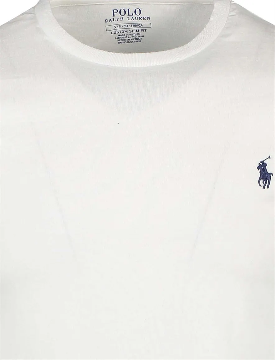 Ralph Lauren t-shirt Custom Slim Fit wit