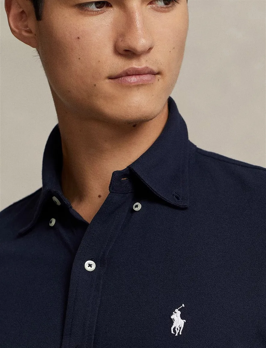 Polo Ralph Lauren overhemd navy button down