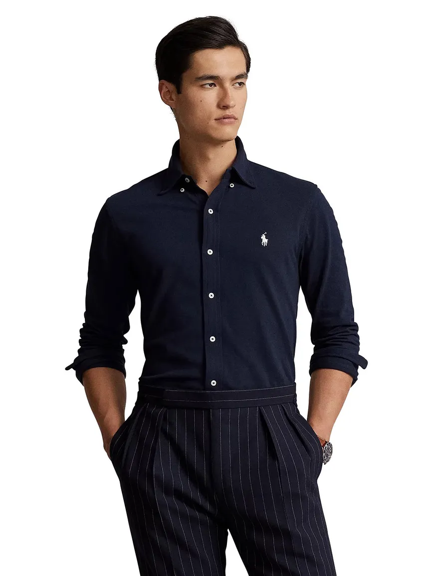 Polo Ralph Lauren overhemd navy button down