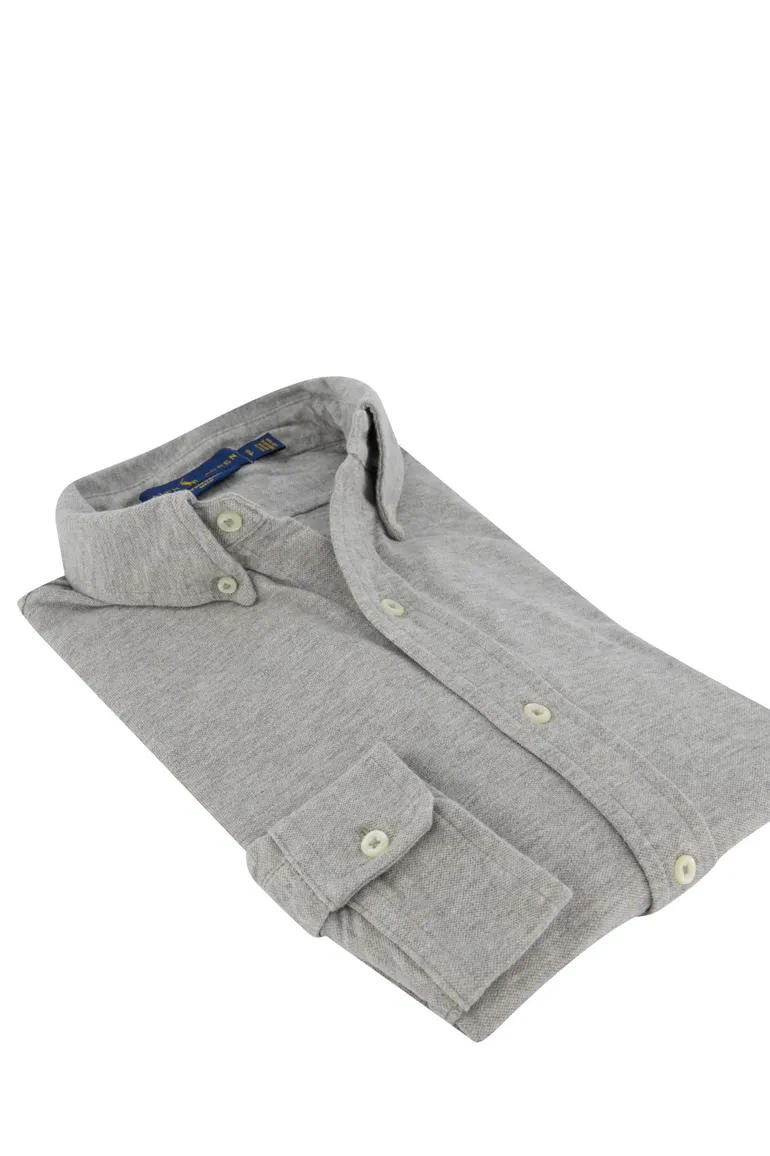 Ralph Lauren overhemd button down grijs