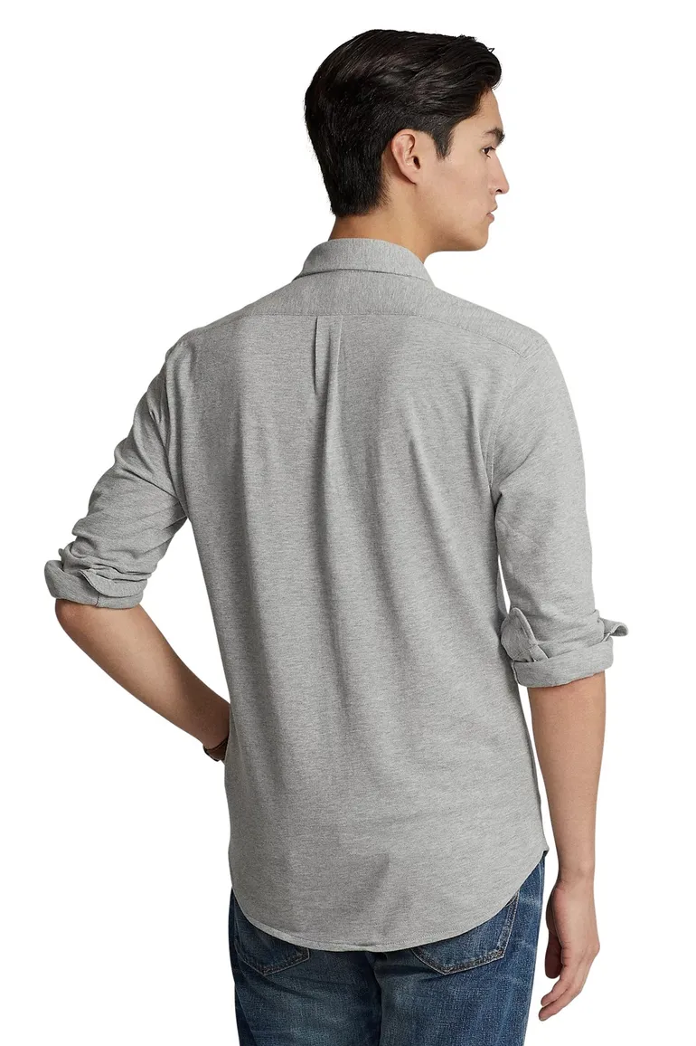Ralph Lauren overhemd button down grijs