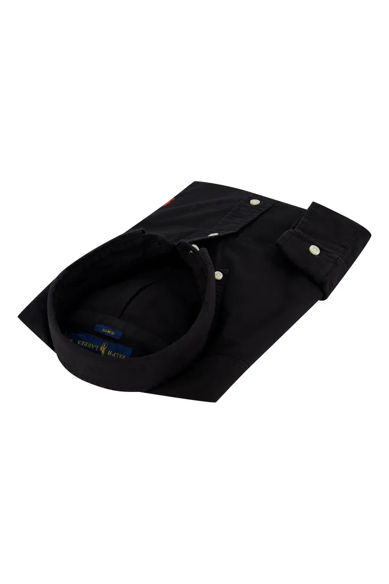 Overhemd Ralph Lauren zwart button down