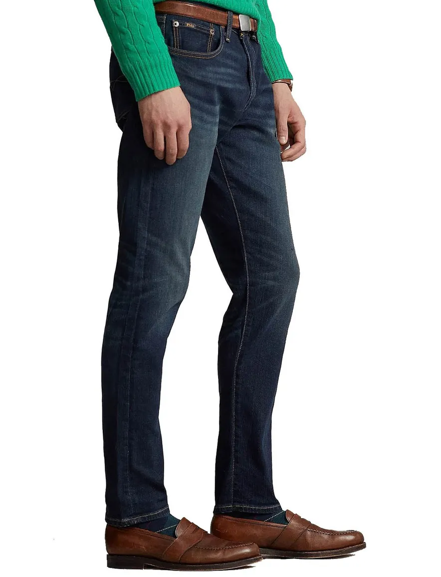 Jean Ralph Lauren blauw 5-pocket